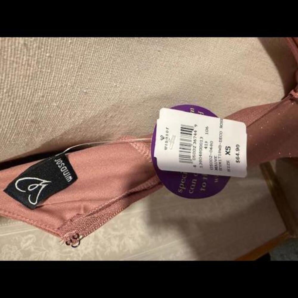 NWT Elegant Rose Gold Glitter Evening Gown by Windsor Prom Formal Party - Picture 7 of 8